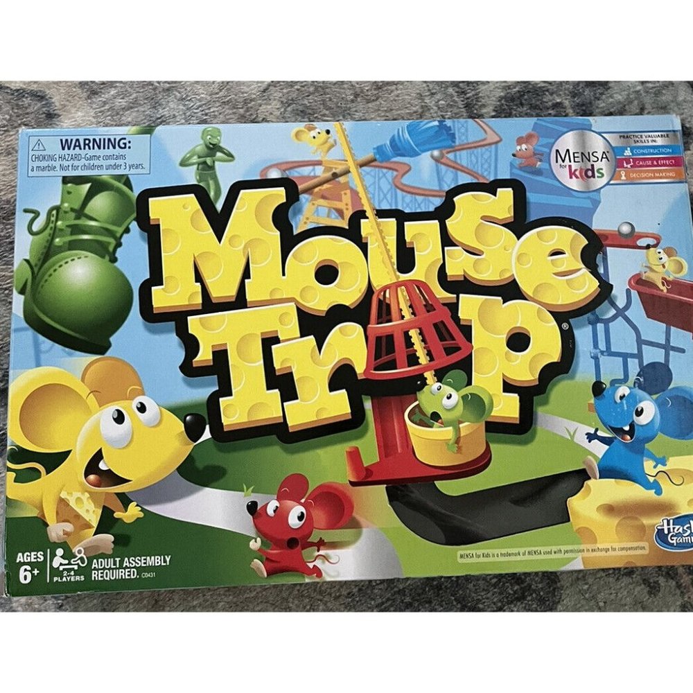 Mouse Trap Game Hasbro Complete